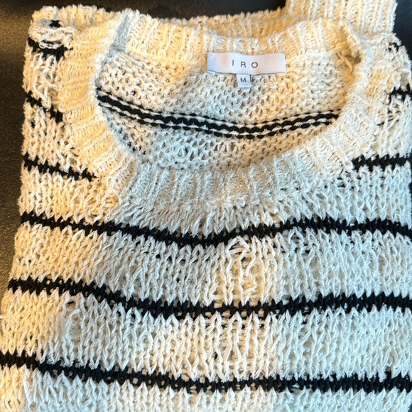 Iro Odessa Striped Sweater size Medium - Picture 4 of 4